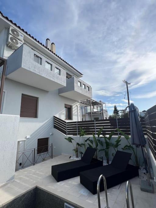 Villa Leo Aigina Vathí Exterior foto